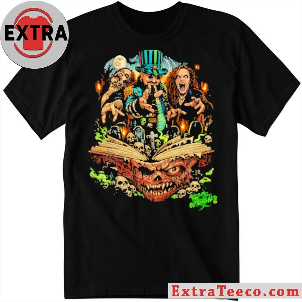 Official Outbreak Necronomicon T-shirt