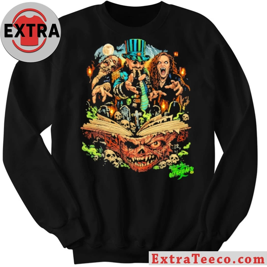Official Outbreak Necronomicon T-shirt