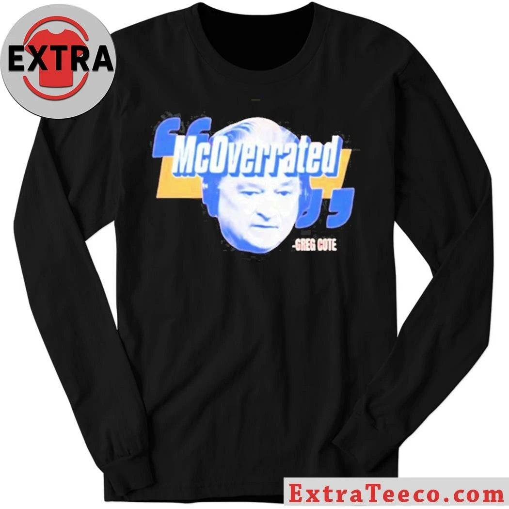 Official Overrated by American sports journalist Greg Cote, Miami Herald, The Dan Le Batard Show with Stugotz Shirt