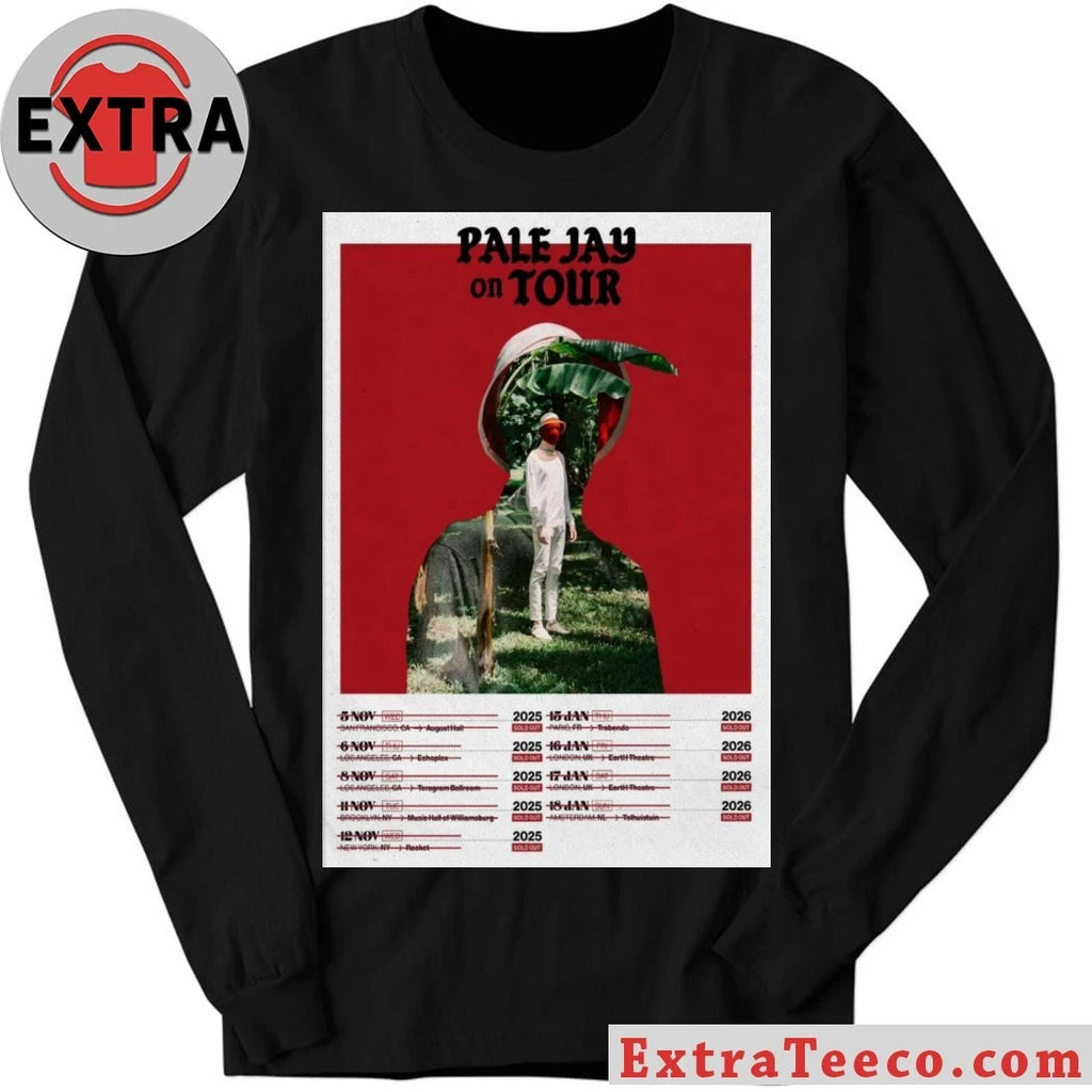 Official Pale Jay On Tour 2026 Poster Signed Shirt