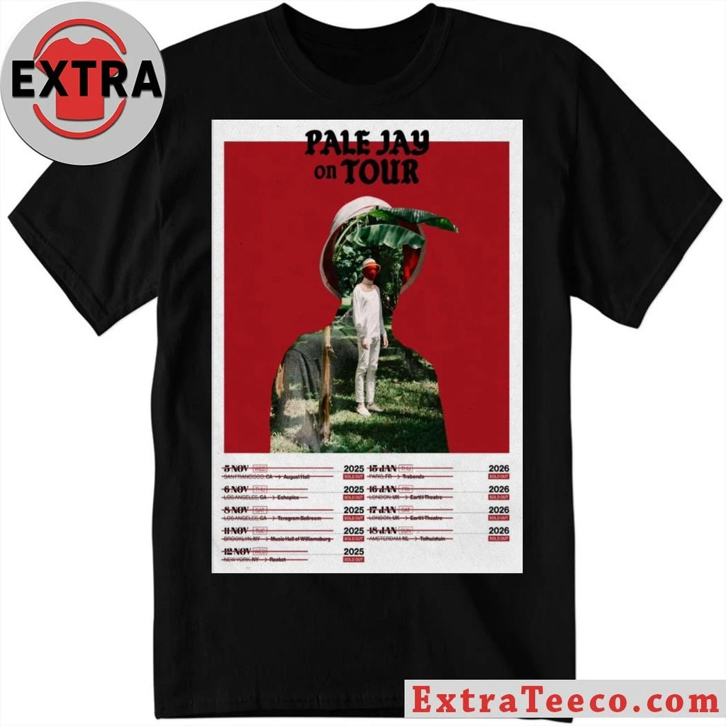 Official Pale Jay On Tour 2026 Poster Signed Shirt