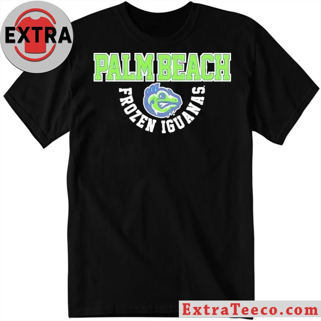 Official Palm Beach Frozen Iguanas Logo Shirt