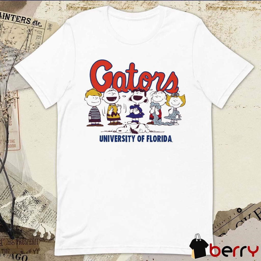 Peanuts x Florida Gators The Gang University Of Florida t-shirt