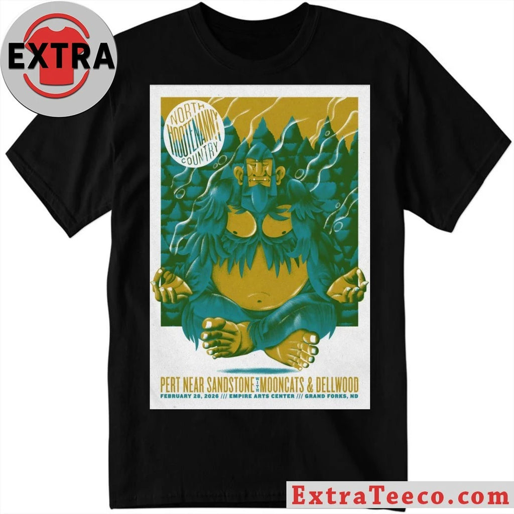 Official Pert Near Sandstone With MoonCats Event Grand Forks ND On Feb 28 2026 Poster Shirt