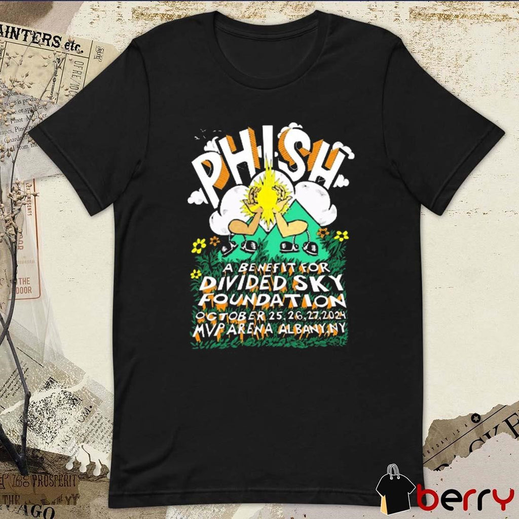 Phish At Mvp Arena In Albany, Ny On October 25-27 2024 t-shirt