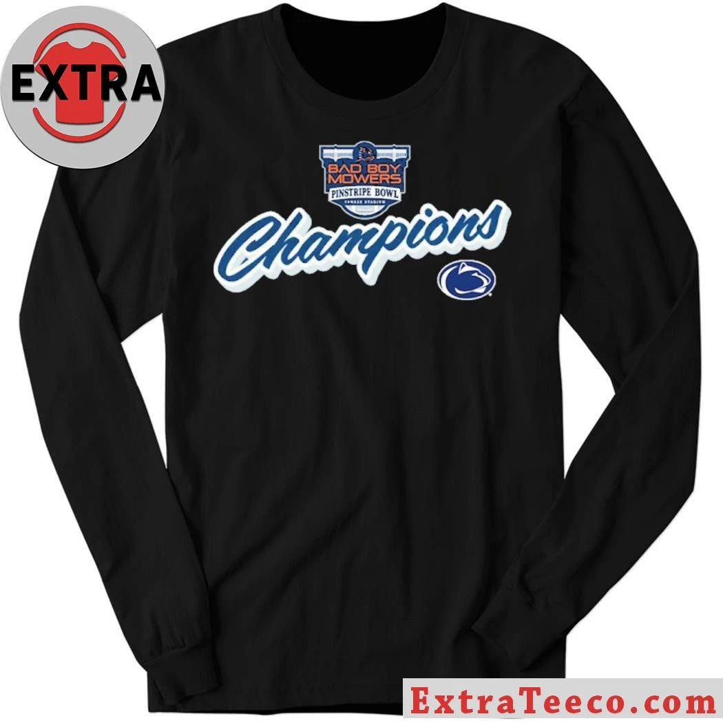 Official Pinstripe Bowl Champions Logo 2025 Shirt