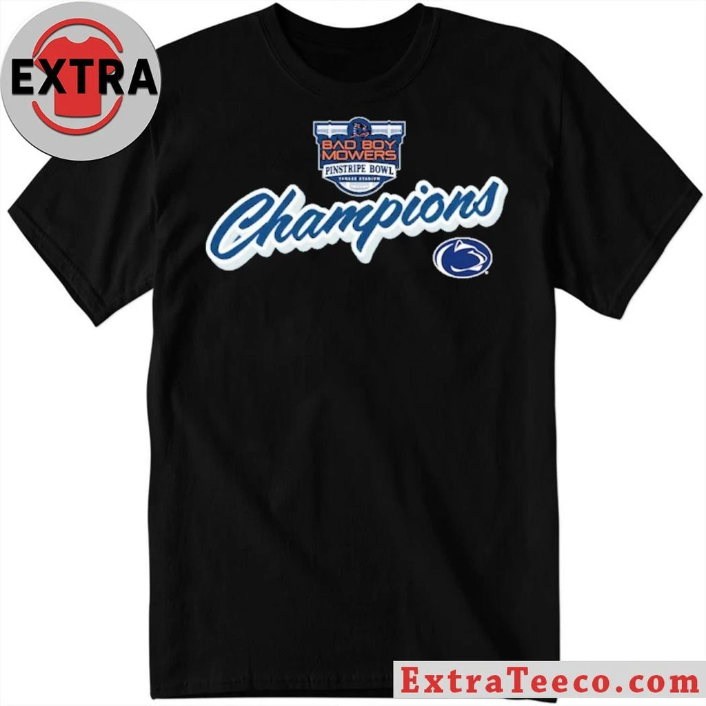 Official Pinstripe Bowl Champions Logo 2025 Shirt