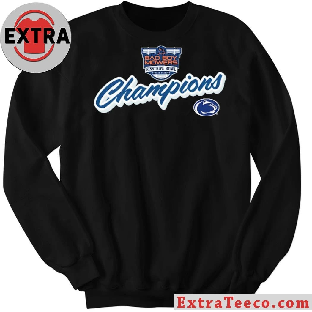 Official Pinstripe Bowl Champions Logo 2025 Shirt