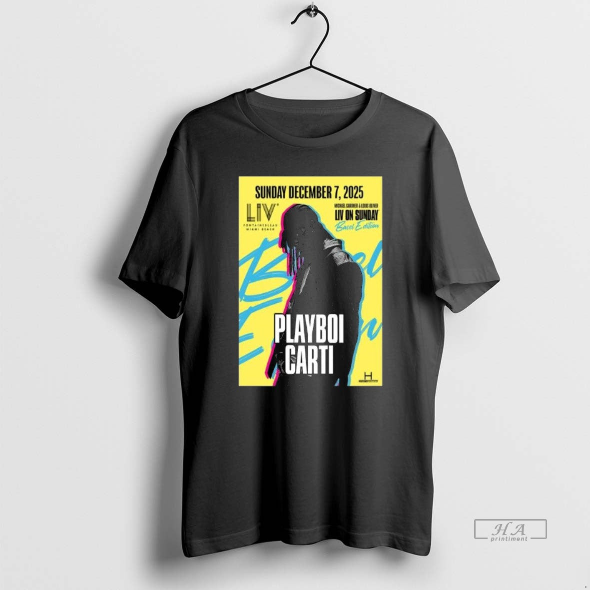 Official Playboi Carti Live At Liv Miami On December 7 2025 Long Sleve T-Shirts, Hoodie, Sweatshirt | PodTeesHub.com