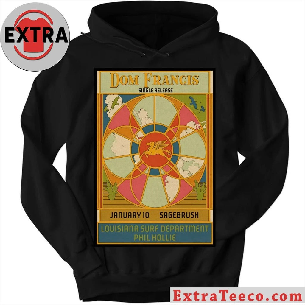 Official Poster Dom Francis At Sagebrush In Austin TX On Jan 10, 2026 T-Shirt