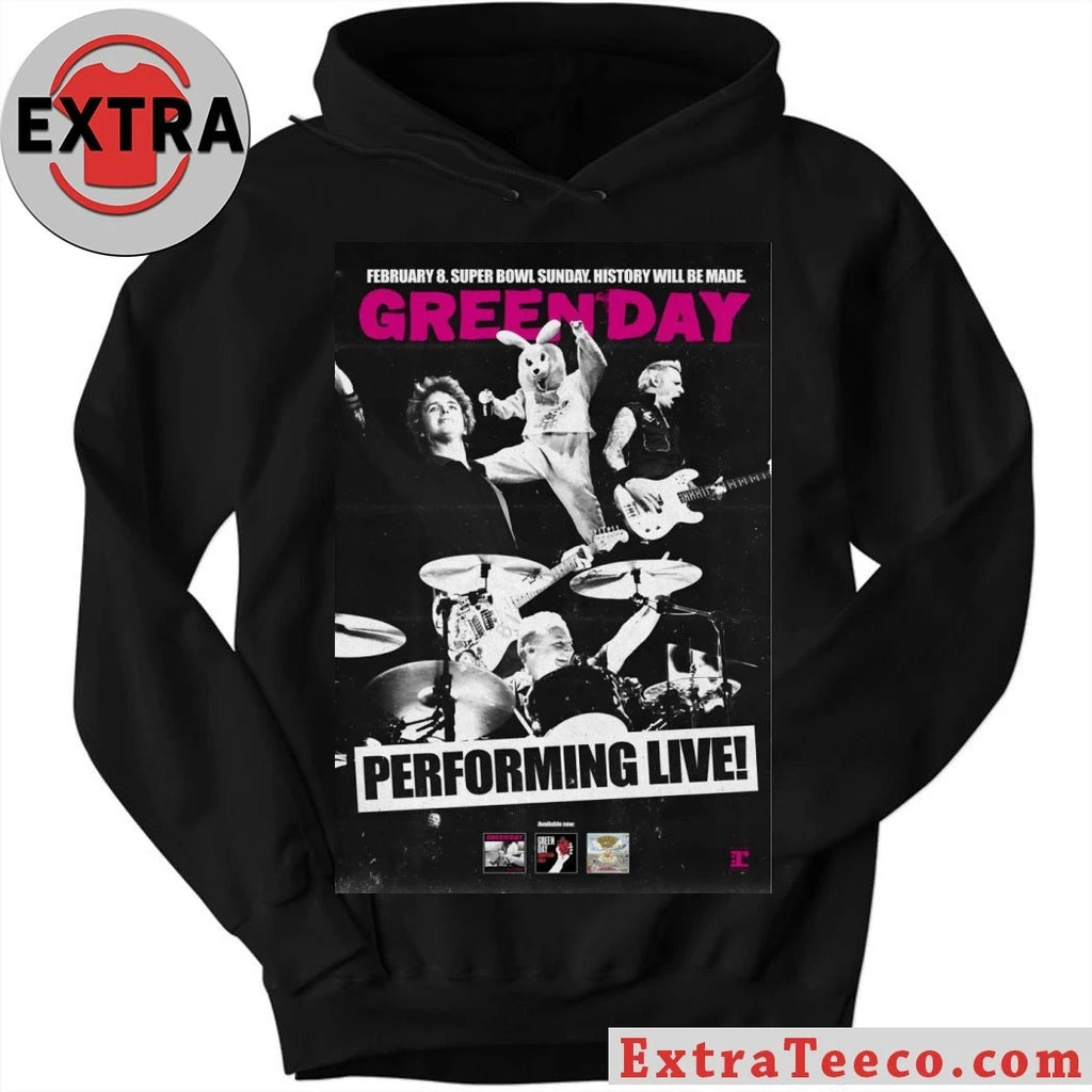 Official Poster Green Day At Levi’s Stadium In Santa Clara, CA On Feb 8, 2026 Shirt