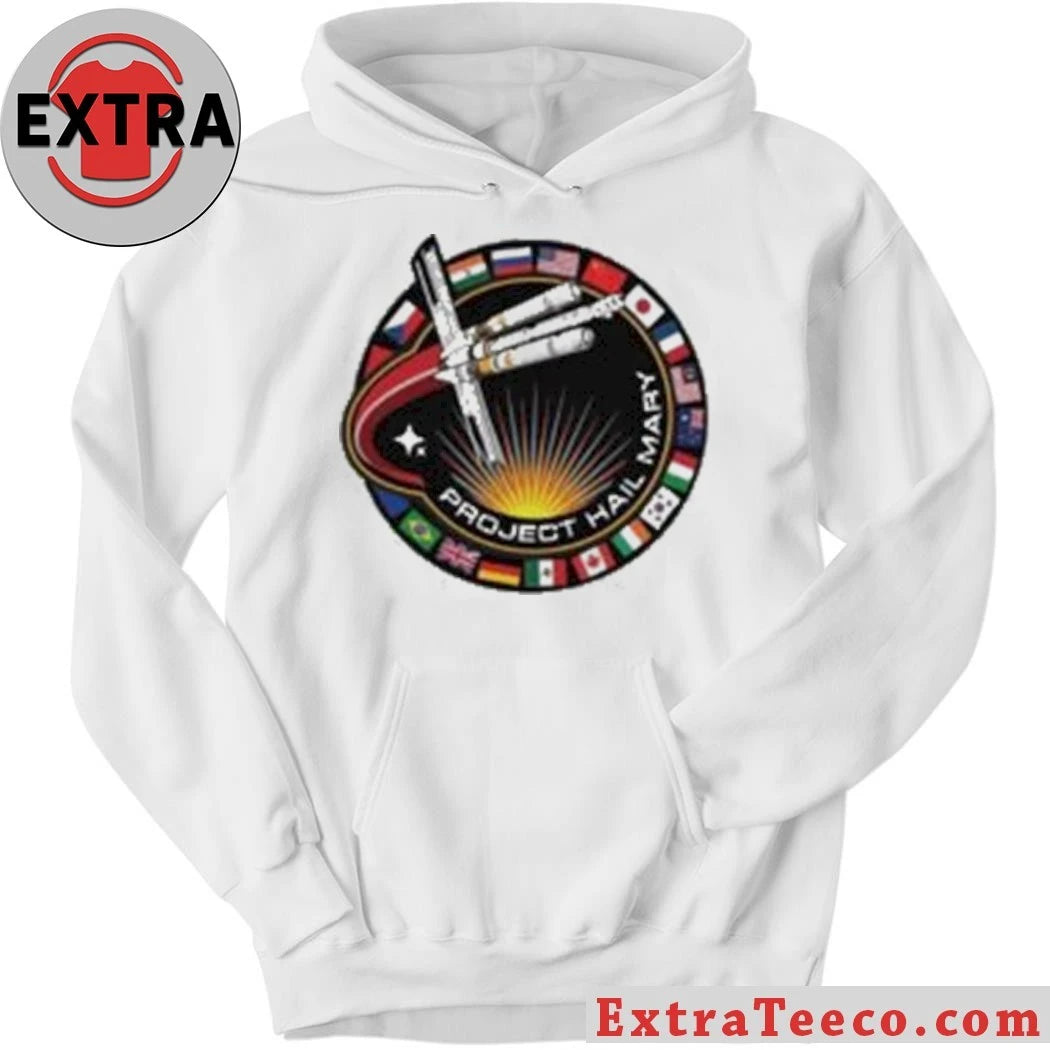 Official Project Hail Mary Mission Patch 2026 Shirt