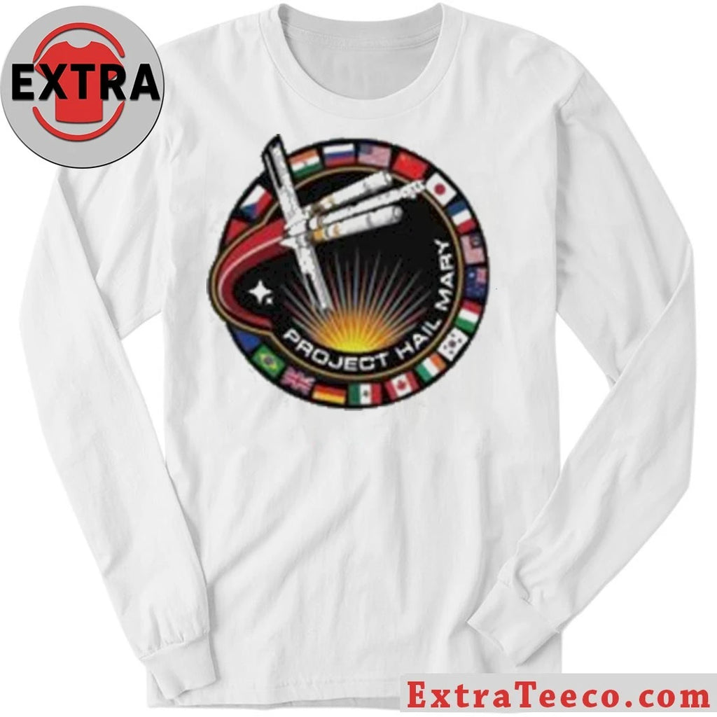 Official Project Hail Mary Mission Patch 2026 Shirt
