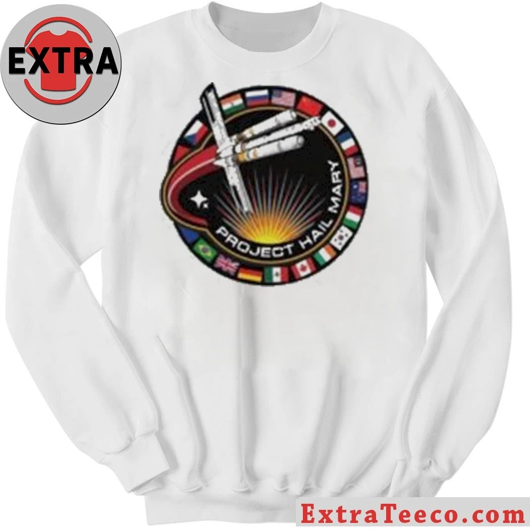 Official Project Hail Mary Mission Patch 2026 Shirt