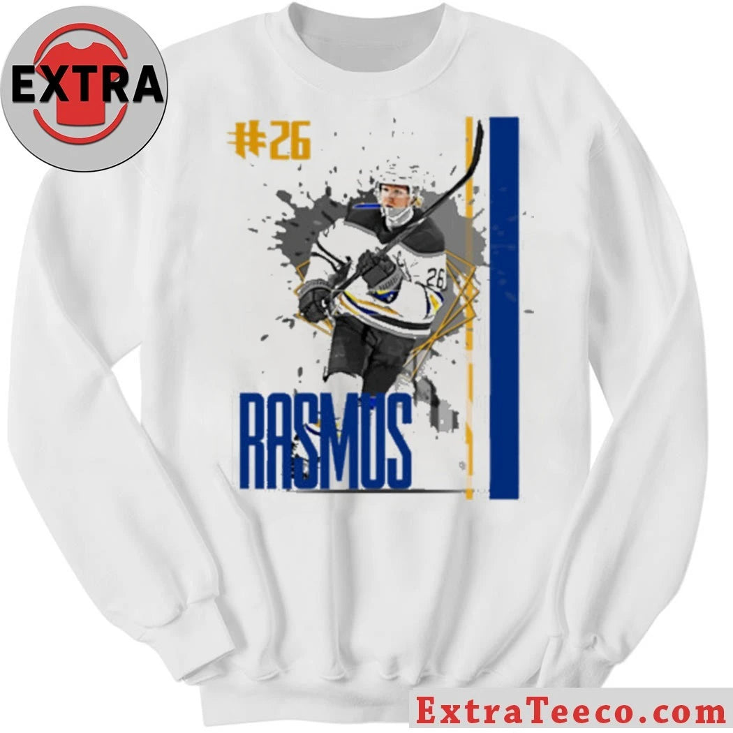 Official Rasmus Dahlin #26 hockey Player Sabres T-Shirt