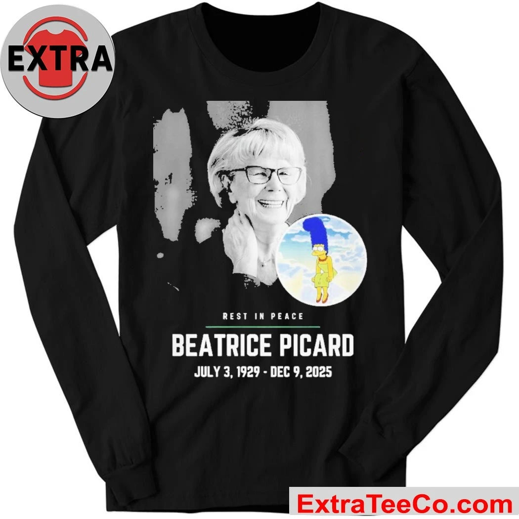 Official Rest In Peace Béatrice Picard Is Canada 2025 Shirt