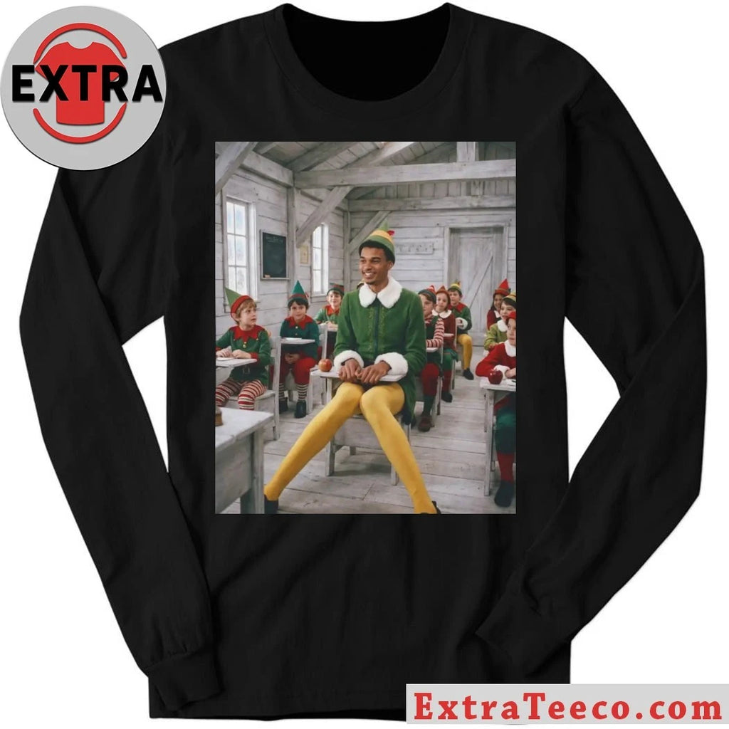 Official San Antonio Spurs Victor Wembanyama Christmas 2003 famous Elf Shirt