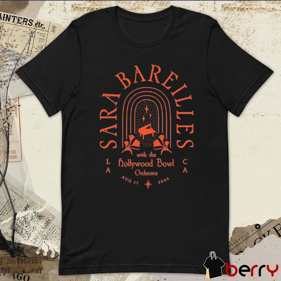 Sara Bareilles With The Hollywood Bowl Orchestra 2024 t-shirt