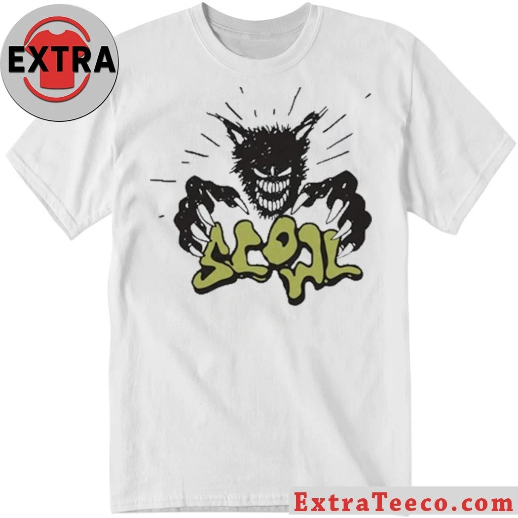 Official Scowl Cartoon Wolf 2026 T-Shirt