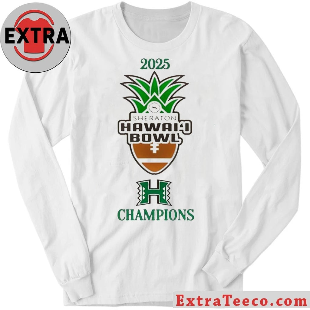 Official Sheraton Hawaii Bowl, December 24, 2025, at Clarence T.C. Ching Athletics Complex in Honolulu, Hawaii Logo Shirt