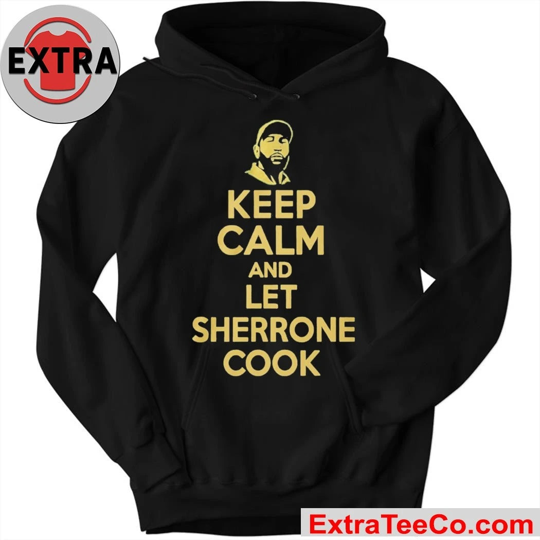 Official Sherrone Moore Keep Calm And Let Sherrone Cook Don Thomas Shirt