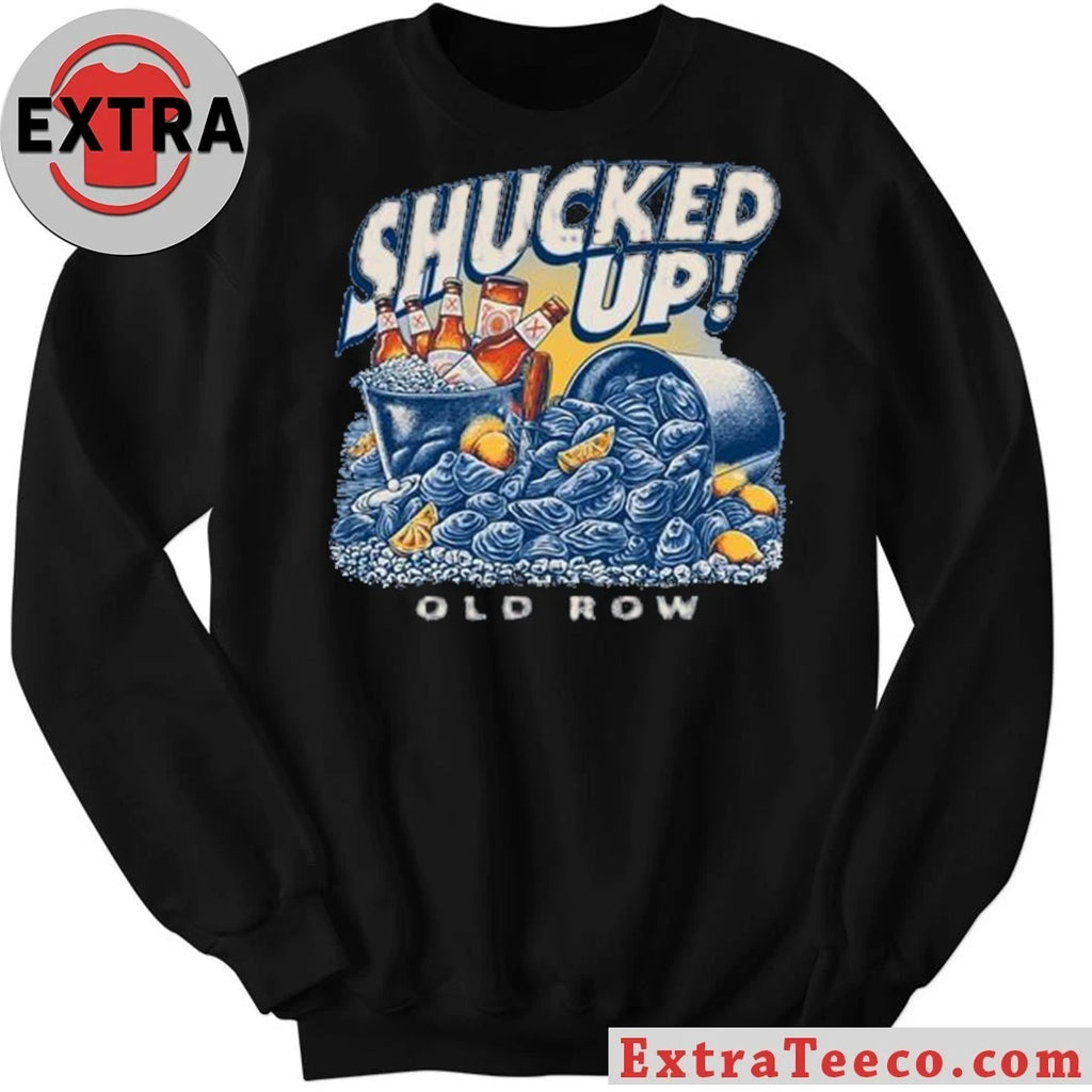 Official Shucked Up Fresh oysters, lemon and a bucket of cold beer Shirt