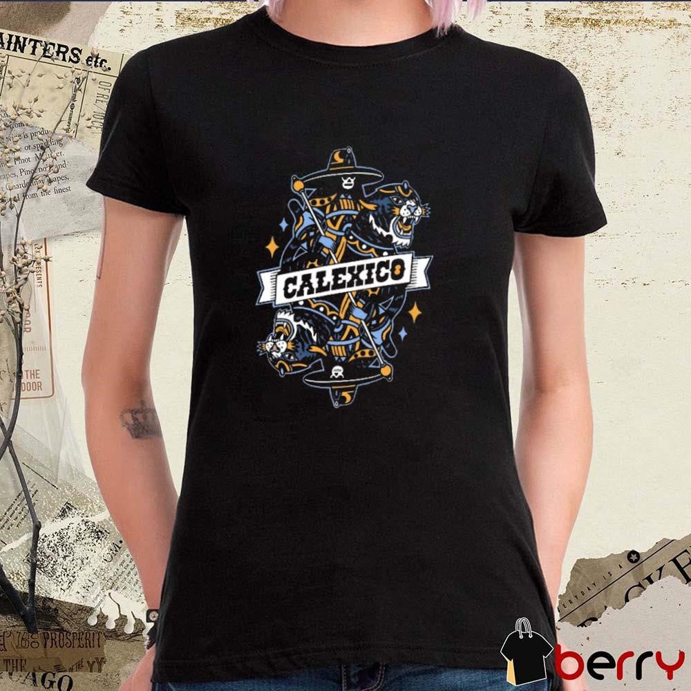 Skeleton And Tiger Calexico 2024 t-shirt