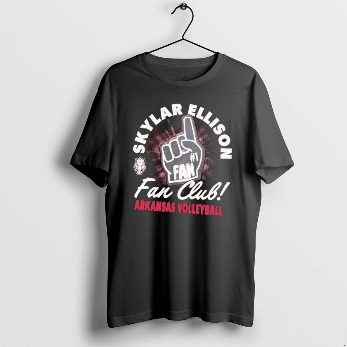 Official Skylar Ellison Fan Club Arkansas Volleyball T-Shirts, Hoodie, Sweatshirt | PodTeesHub.com