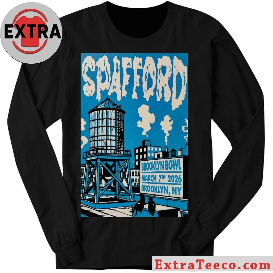 Official Spafford Brooklyn NY On March 7 2026 Tour Poster Shirt
