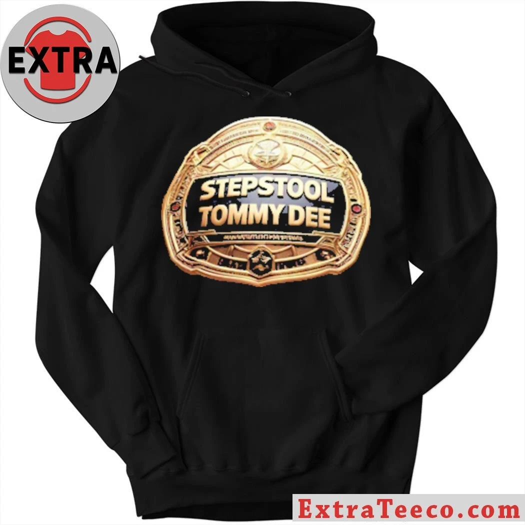 Official Step Stool Tommy Dee Belt Logo T-Shirt