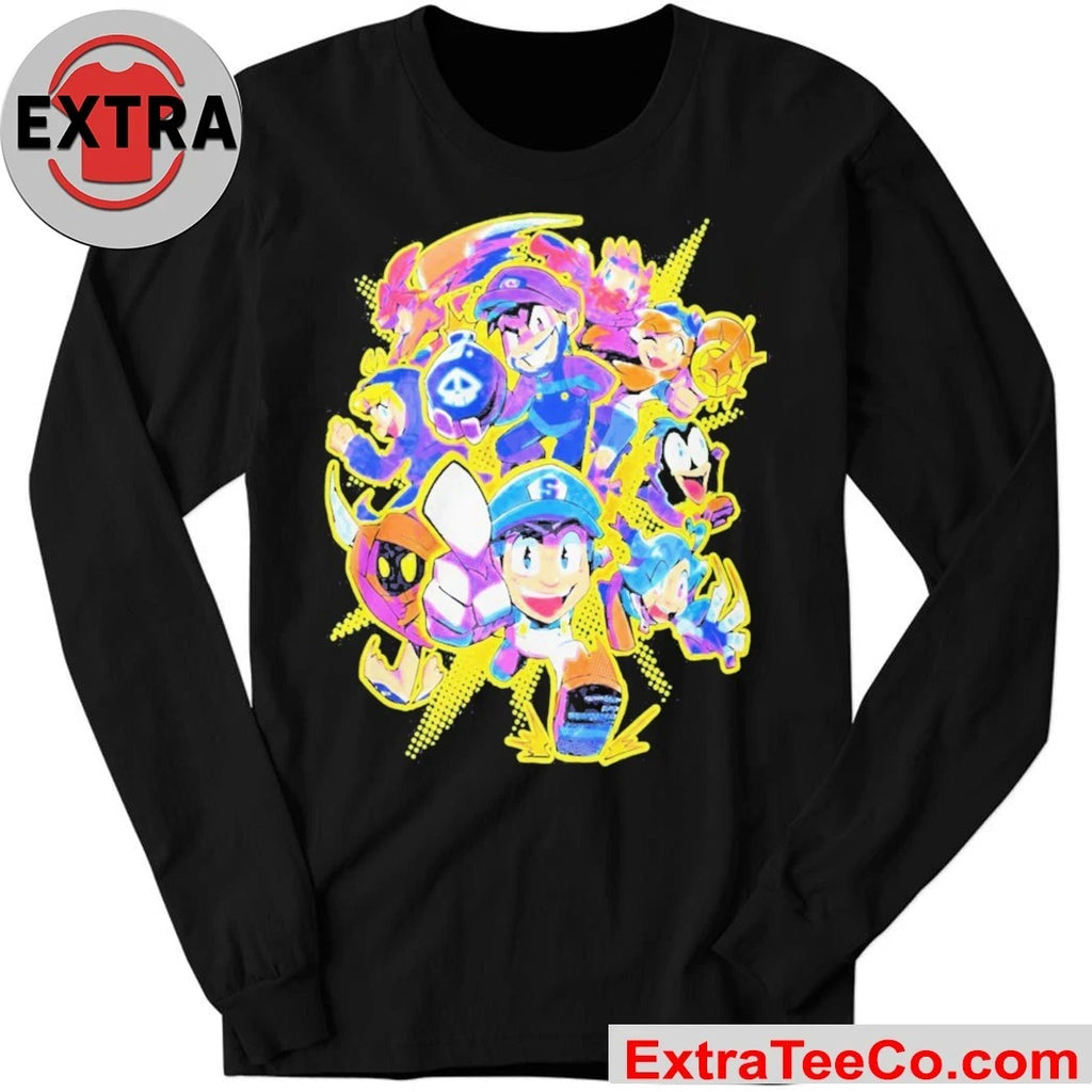 Official SuperMarioGlitchy4 All Stars Shirt