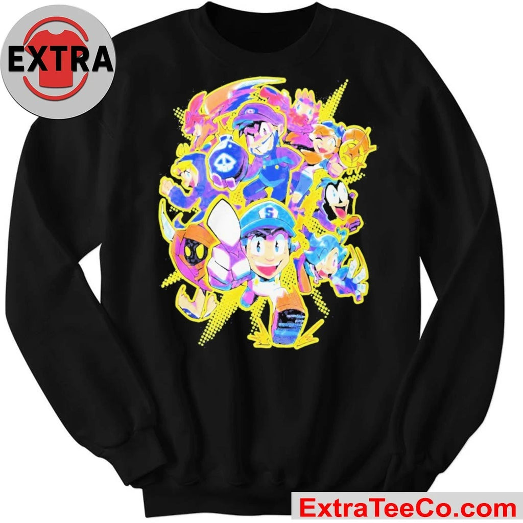 Official SuperMarioGlitchy4 All Stars Shirt