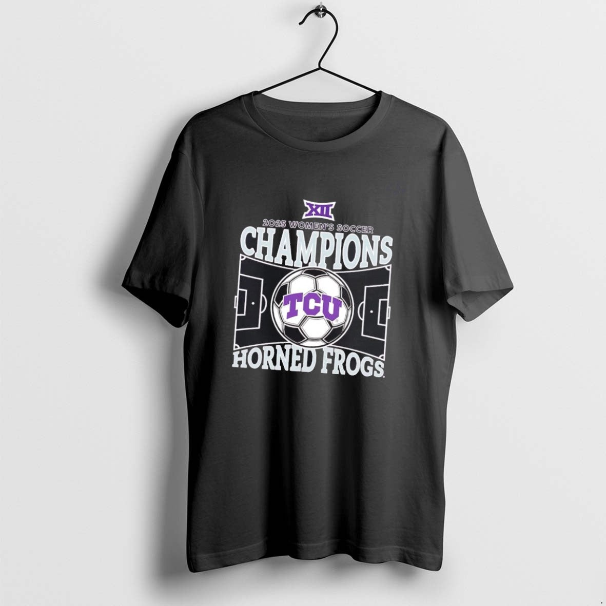 Official Tcu Horned Frogs 2025 Big 12 Womens Soccer Regular Season Champions T-Shirts, Hoodie, Sweatshirt | PodTeesHub.com