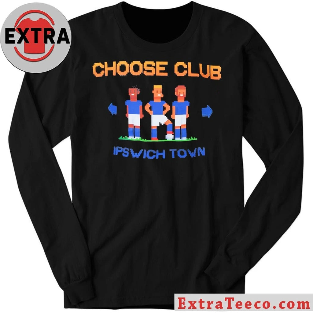 Official Team Choose Club Ipswich Town T-Shirt