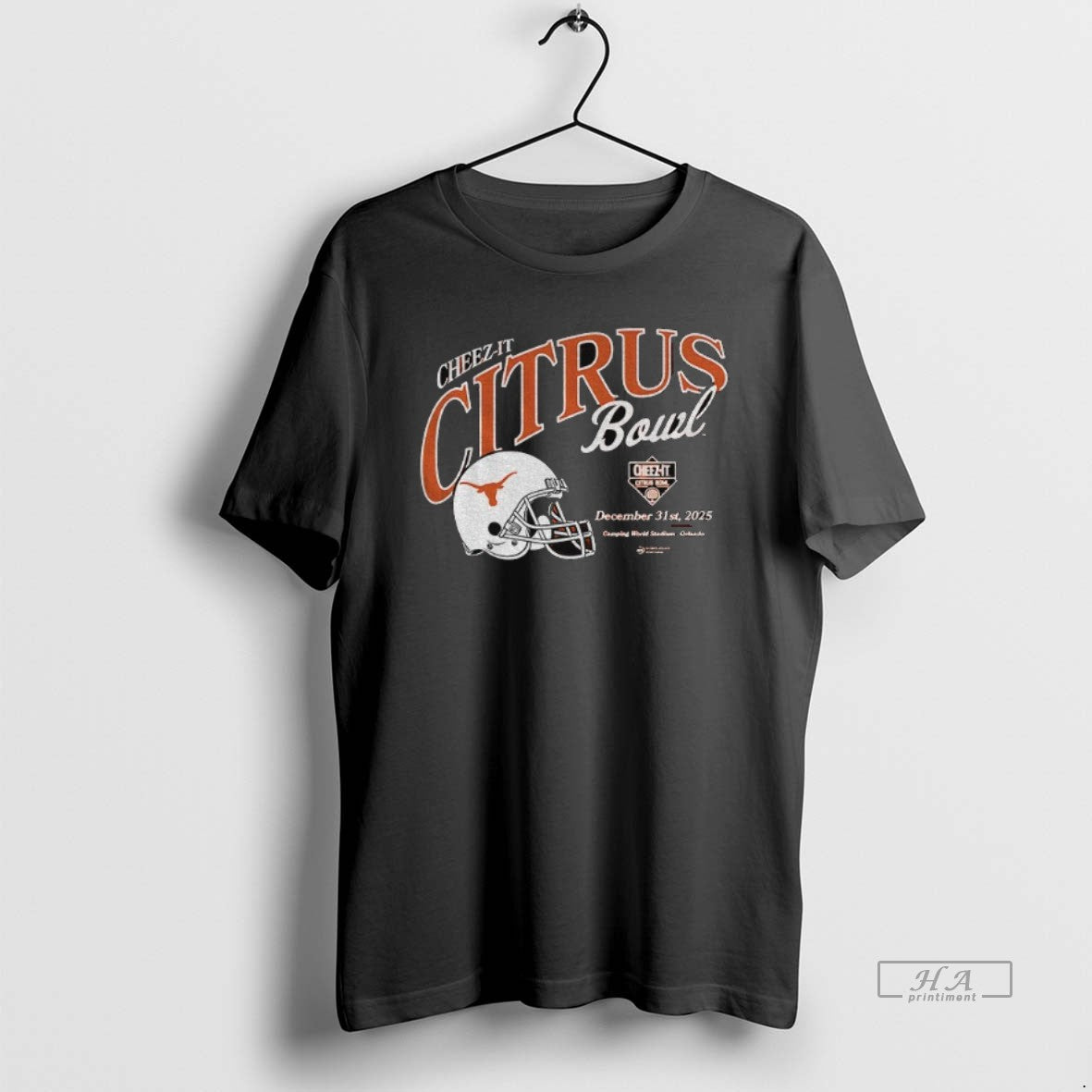 Official Texas Longhorns Football 2025 Cheez It Citrus Bowl December 31st 2025 T-Shirts, Hoodie, Sweatshirt | PodTeesHub.com