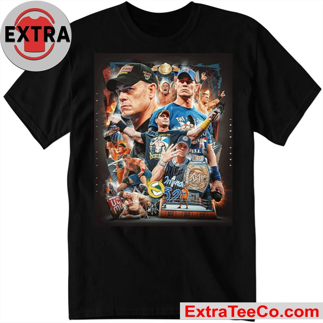 Official Thank You John Cena Last Time Is Now 2025 Shirt