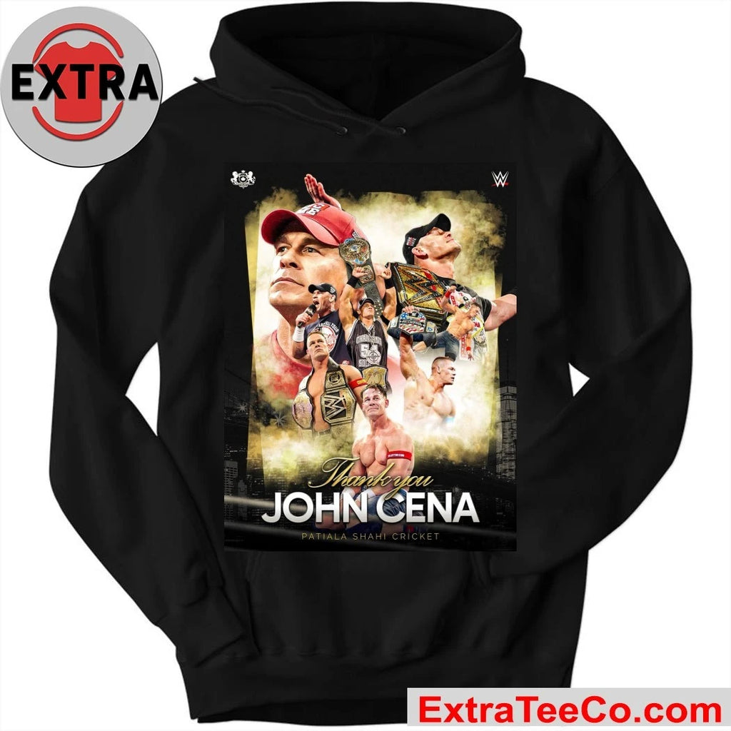 Official Thank You John Cena Patiala Shahi Cricket T-Shirt