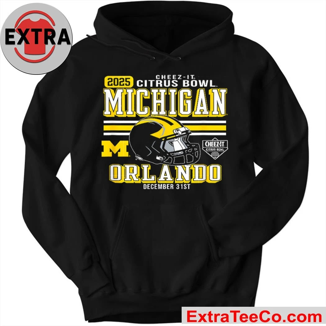 Official The 2025 Cheez-It Citrus Bowl, featuring the Michigan Wolverines and Texas Longhorns, will be held on December 31, 2025, at Camping World Stadium in Orlando, Florida Logo Shirt