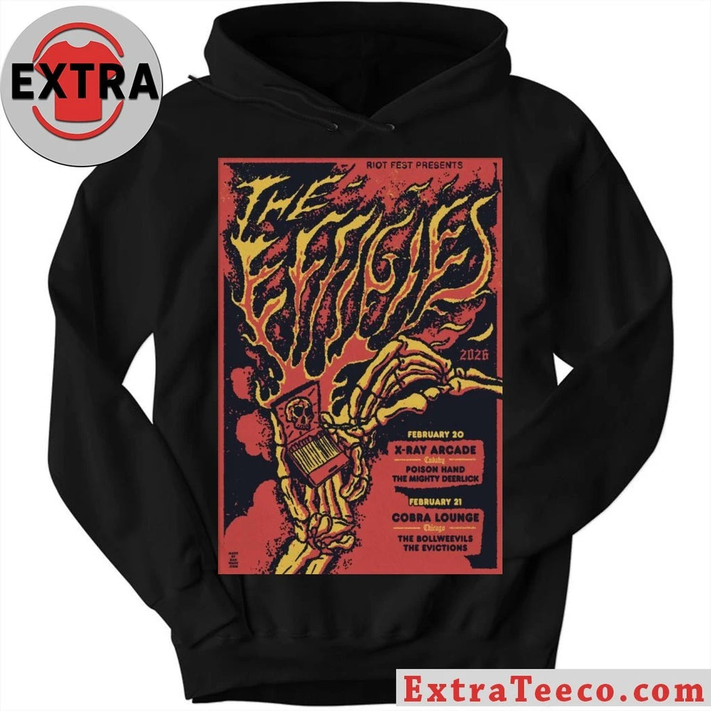 Official The Effigies February 21 2026 At Cobra Lounge Show Poster Shirt