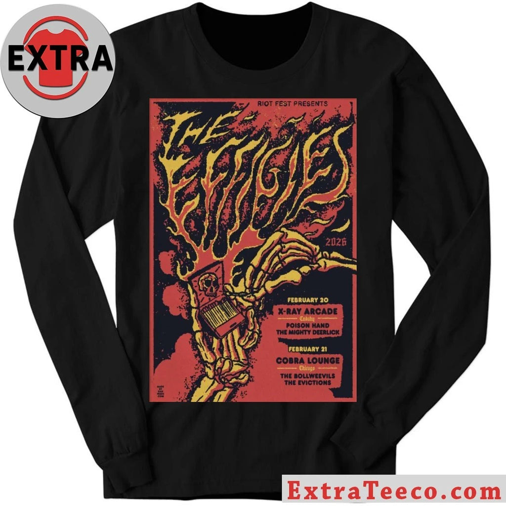 Official The Effigies February 21 2026 At Cobra Lounge Show Poster Shirt