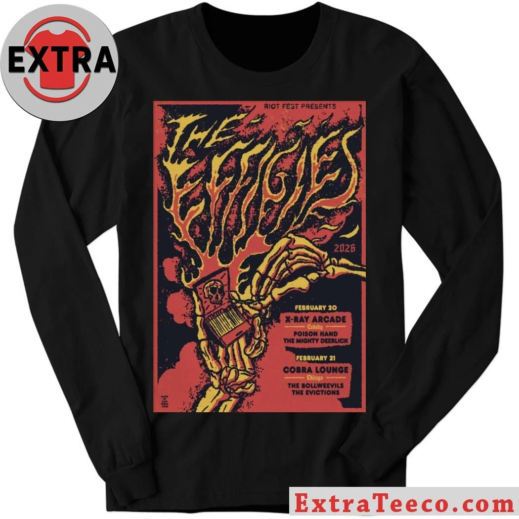 Official The Effigies February 21 2026 At Cobra Lounge Show Poster Shirt