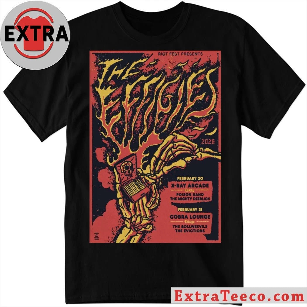 Official The Effigies February 21 2026 At Cobra Lounge Show Poster Shirt