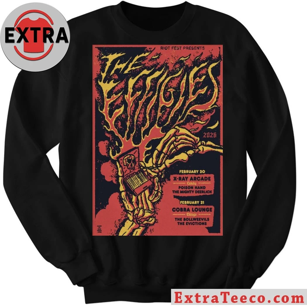 Official The Effigies February 21 2026 At Cobra Lounge Show Poster Shirt