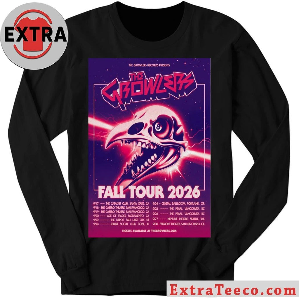 Official The Growlers Fall Tour Dates 2026 Poster Shirt
