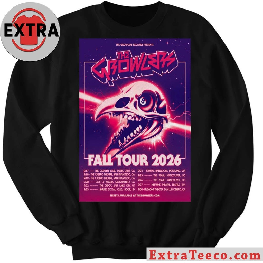 Official The Growlers Fall Tour Dates 2026 Poster Shirt