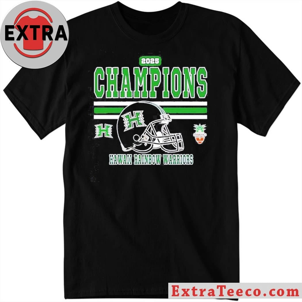 Official The Hawaii Rainbow Warriors won the 2025 Sheraton Hawaii Bowl with a score of 35-31 on December 24, 2025 Shirt