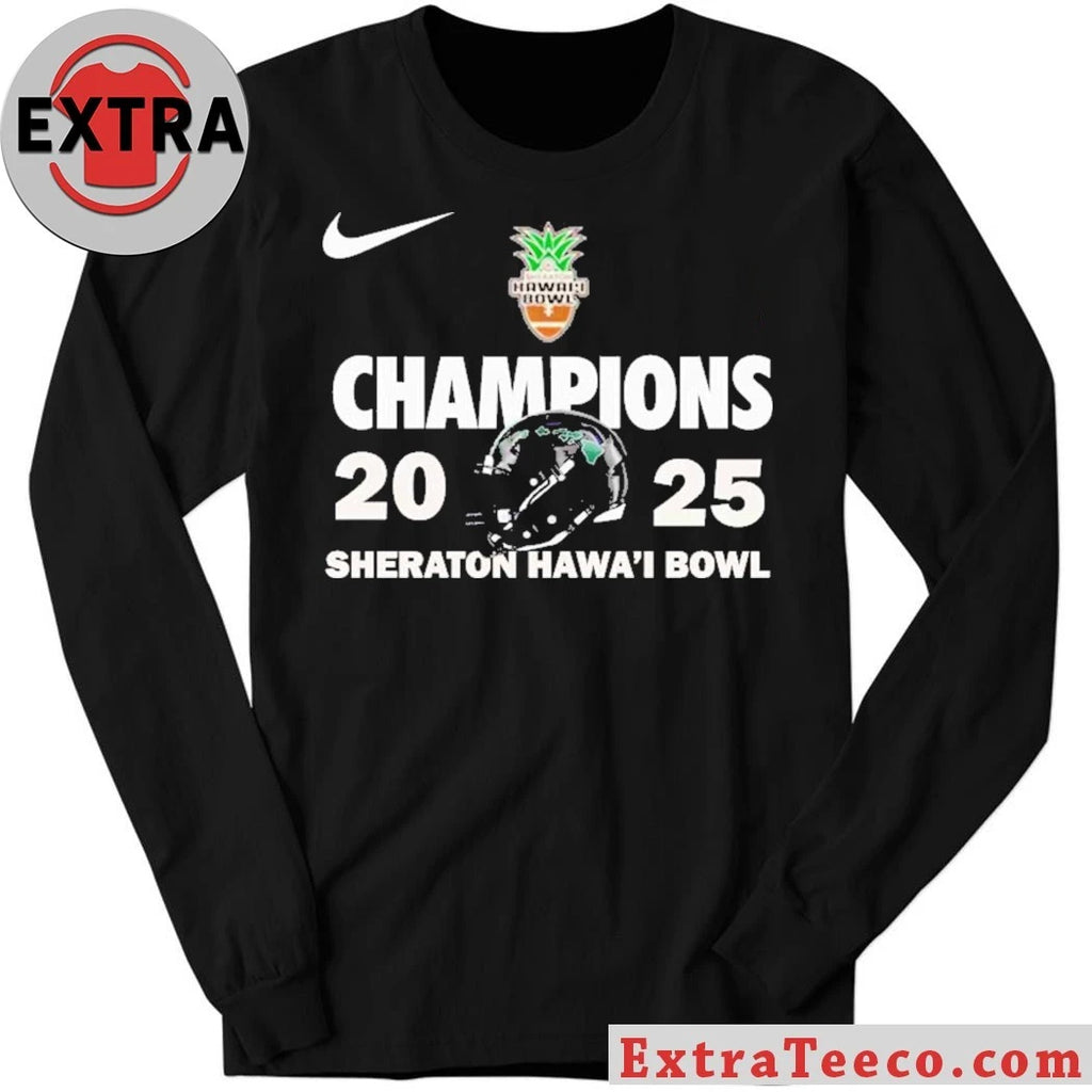 Official The Hawaii Rainbow Warriors won the Sheraton Hawaiʻi Bowl 2025 with a score of 35-31 on December 24, 2025 Shirt