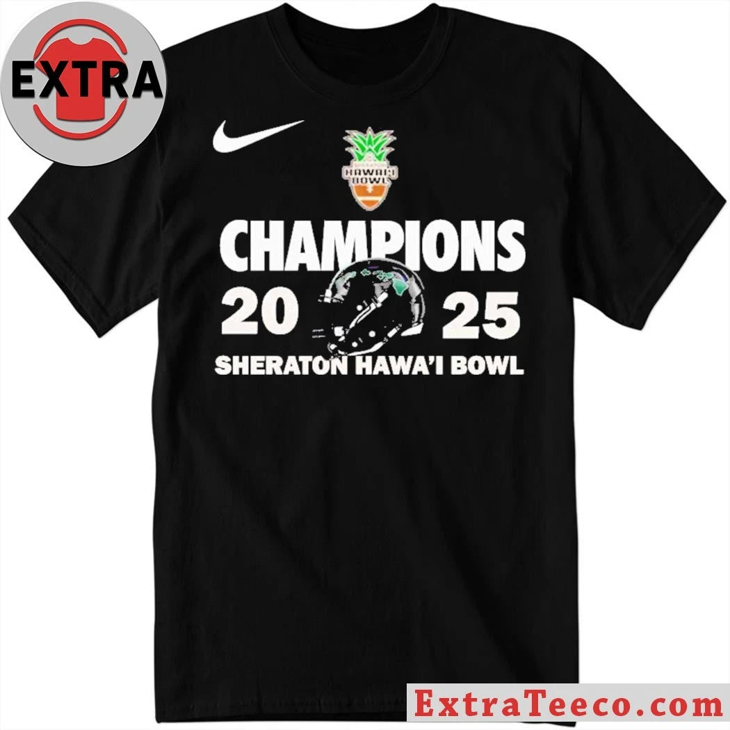 Official The Hawaii Rainbow Warriors won the Sheraton Hawaiʻi Bowl 2025 with a score of 35-31 on December 24, 2025 Shirt