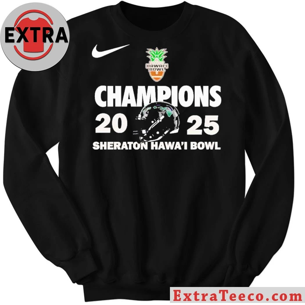 Official The Hawaii Rainbow Warriors won the Sheraton Hawaiʻi Bowl 2025 with a score of 35-31 on December 24, 2025 Shirt