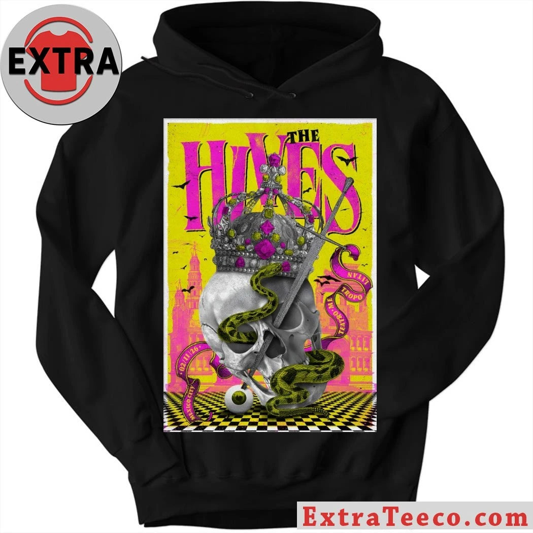 Official The Hives Teatro Metropólitan Mexico Feb 11 2026 Poster Shirt